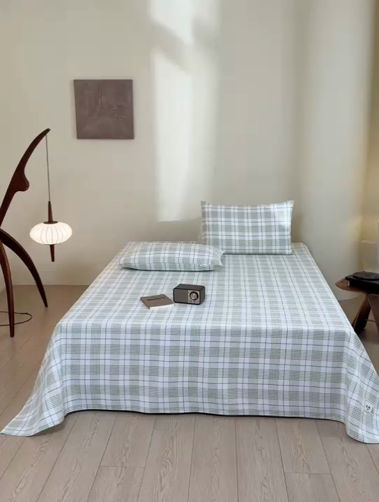 91家纺网 家纺一手货源 找家纺 慕绸家纺（原萌宝老粗布厂家） 2025直播爆款100%全棉加厚非遗老粗布 格调