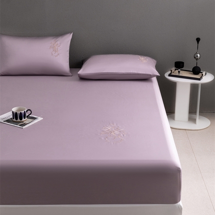 91家纺网 家纺一手货源 找家纺 （总）2025新款50S100支全棉四件套单品系列-单床笠