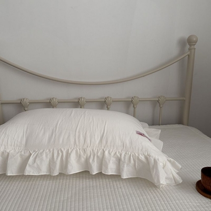 91家纺网 家纺一手货源 找家纺 （总）2025春季新款数码印花格蕾丝系列-单枕套