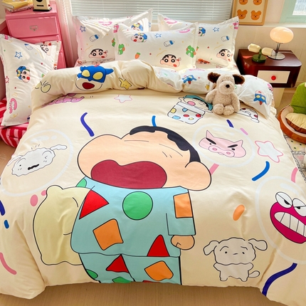 91家纺网 家纺一手货源 找家纺 （总）KT猫直营店 2025新款加厚斜纹磨毛大版四件套