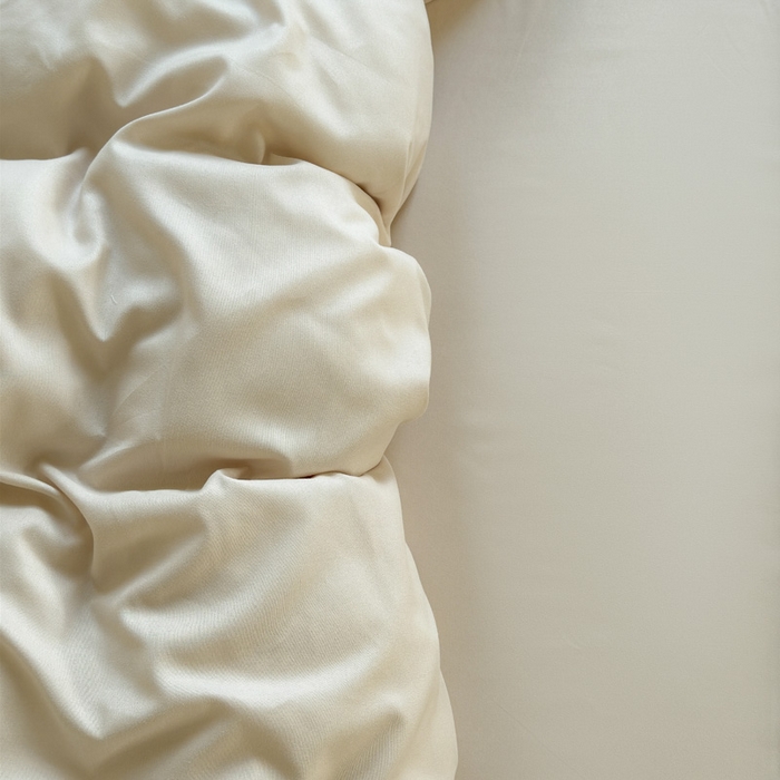 91家纺网 家纺一手货源 找家纺 可可家纺 2025新款ins风纯色磨毛简约水洗棉四件套亲肤床单被套三件套 纯浅驼