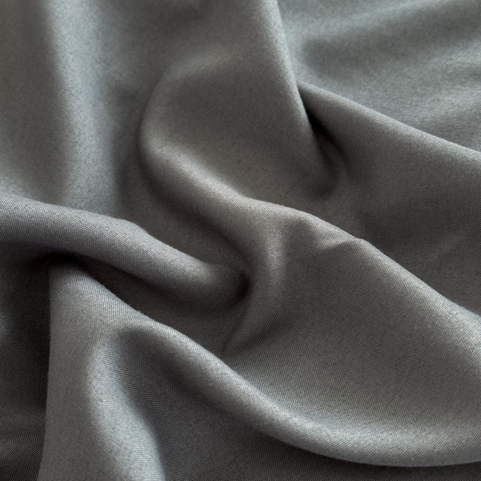 91家纺网 家纺一手货源 找家纺 可可家纺 2025新款ins风纯色磨毛简约水洗棉四件套亲肤床单被套三件套 纯深灰