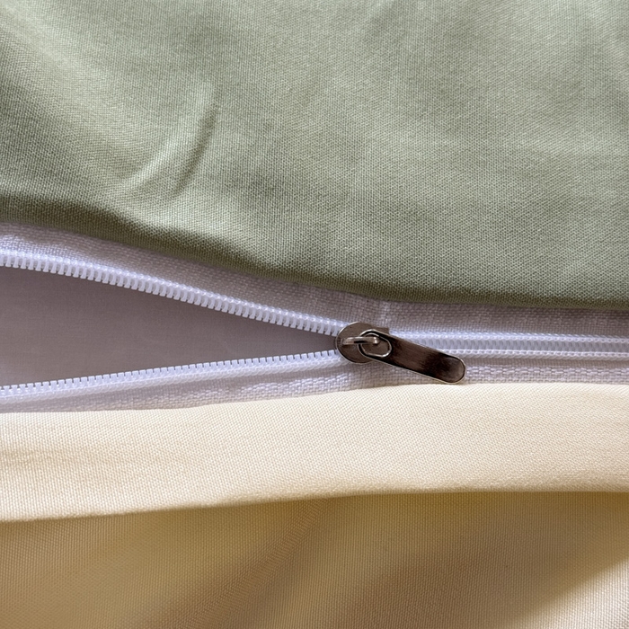 91家纺网 家纺一手货源 找家纺 可可家纺 2025新款ins风纯色磨毛简约水洗棉四件套亲肤床单被套三件套 芝士嫩绿