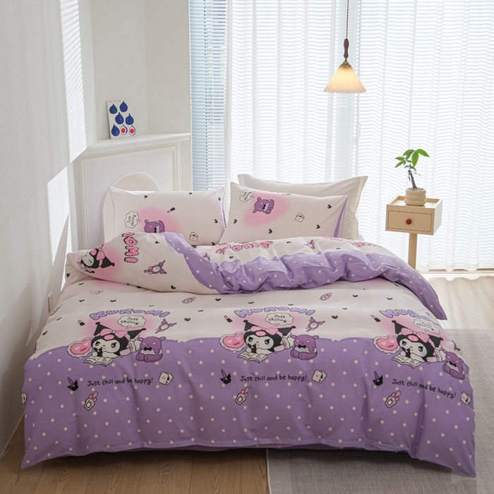 91家纺网 家纺一手货源 找家纺 （总）布可家纺 2025新款水洗棉印花四件套系列