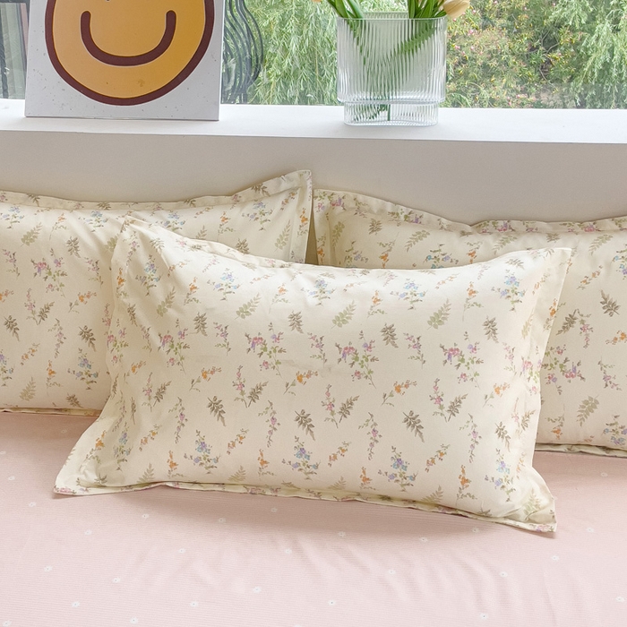 91家纺网 家纺一手货源 找家纺 布可家纺 2025新款水洗棉印花四件套系列 生机