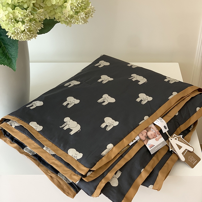 91家纺网 家纺一手货源 找家纺 汇庭 2025新款长绒棉夏被系列 象多多