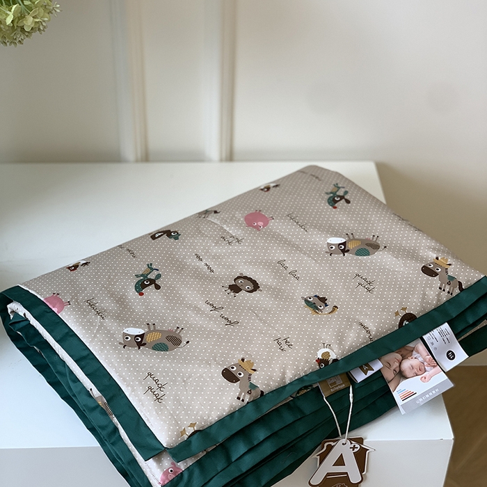 汇庭 2025新款长绒棉夏被系列 波点农场