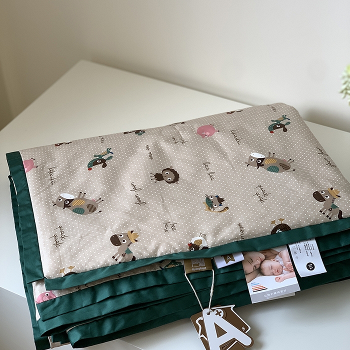 91家纺网 家纺一手货源 找家纺 汇庭 2025新款长绒棉夏被系列 波点农场