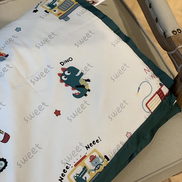 91家纺网 家纺一手货源 找家纺 汇庭 2025新款长绒棉夏被系列 汽车总动员