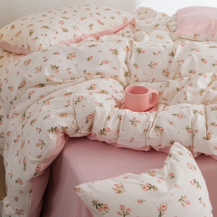 91家纺网 家纺一手货源 找家纺 （总）布可家纺 2025新款水洗棉印花四件套系列