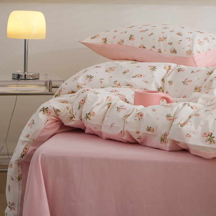 91家纺网 家纺一手货源 找家纺 （总）布可家纺 2025新款水洗棉印花四件套系列