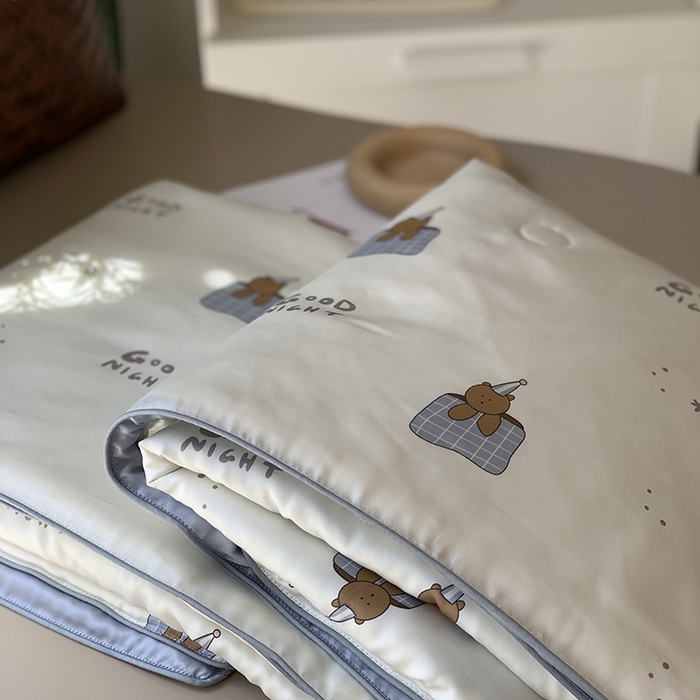 91家纺网 家纺一手货源 找家纺 汇庭 2025新款A类莱赛尔夏被系列 被子熊