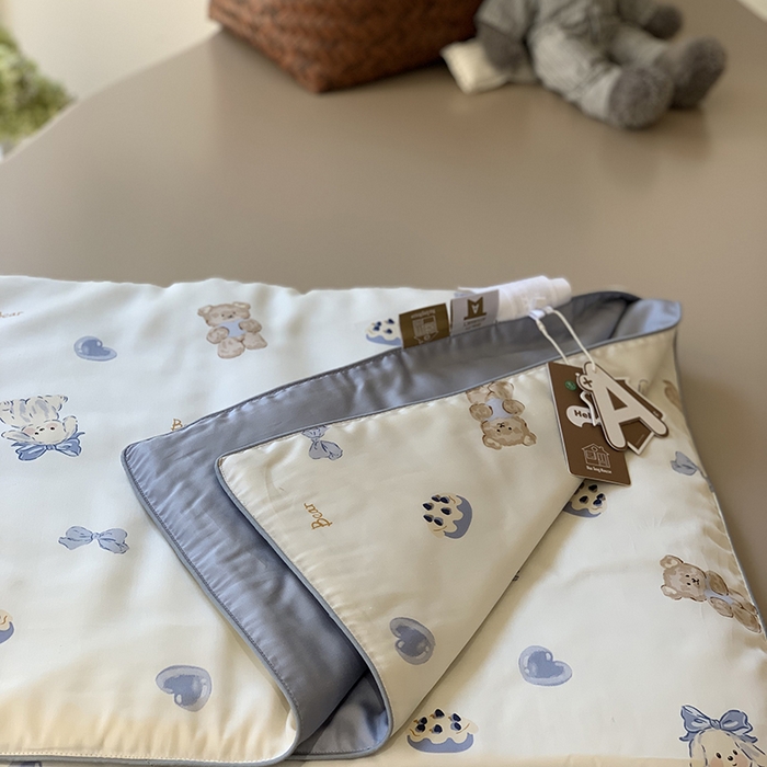 91家纺网 家纺一手货源 找家纺 汇庭 2025新款A类莱赛尔夏被系列 蓝莓蛋糕