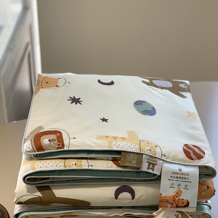 91家纺网 家纺一手货源 找家纺 汇庭 2025新款A类莱赛尔夏被系列 太空遨游