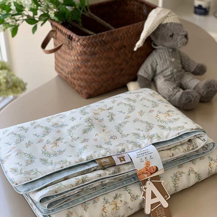 91家纺网 家纺一手货源 找家纺 汇庭 2025新款A类莱赛尔夏被系列 田园派