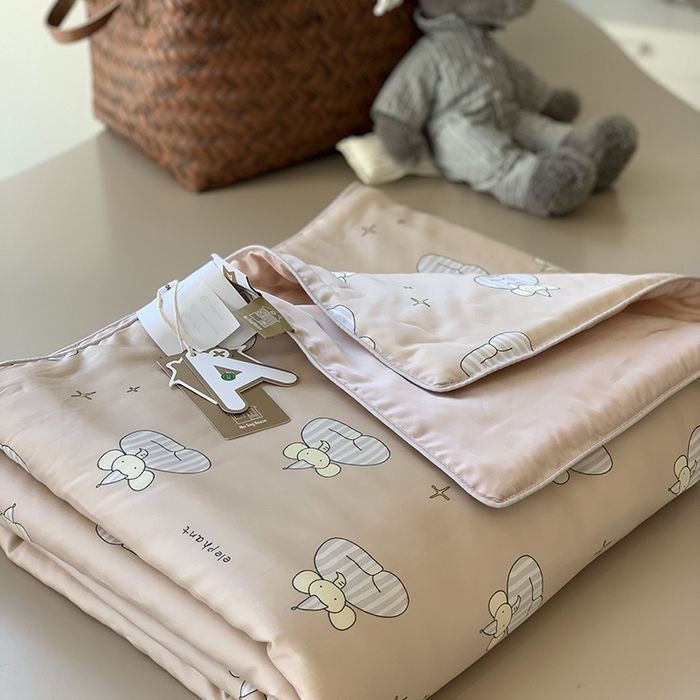 91家纺网 家纺一手货源 找家纺 汇庭 2025新款A类莱赛尔夏被系列 星空象