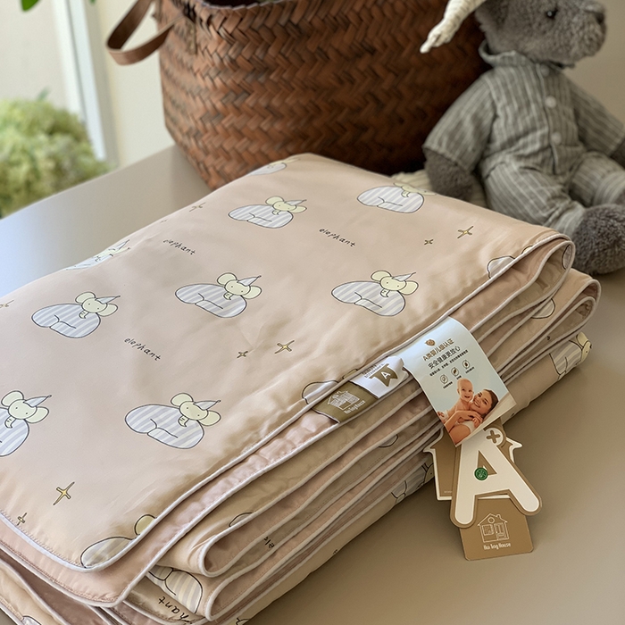 91家纺网 家纺一手货源 找家纺 汇庭 2025新款A类莱赛尔夏被系列 星空象