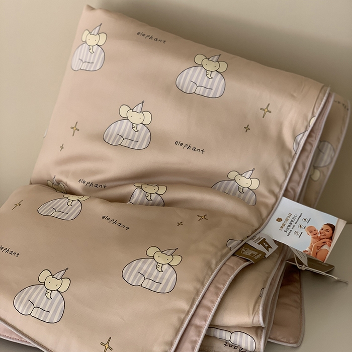 91家纺网 家纺一手货源 找家纺 汇庭 2025新款A类莱赛尔夏被系列 星空象