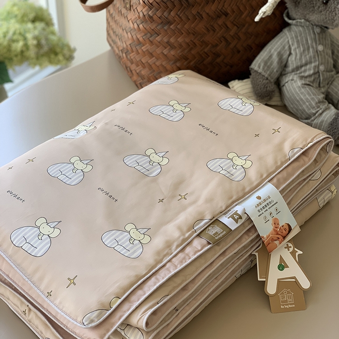 91家纺网 家纺一手货源 找家纺 汇庭 2025新款A类莱赛尔夏被系列 星空象