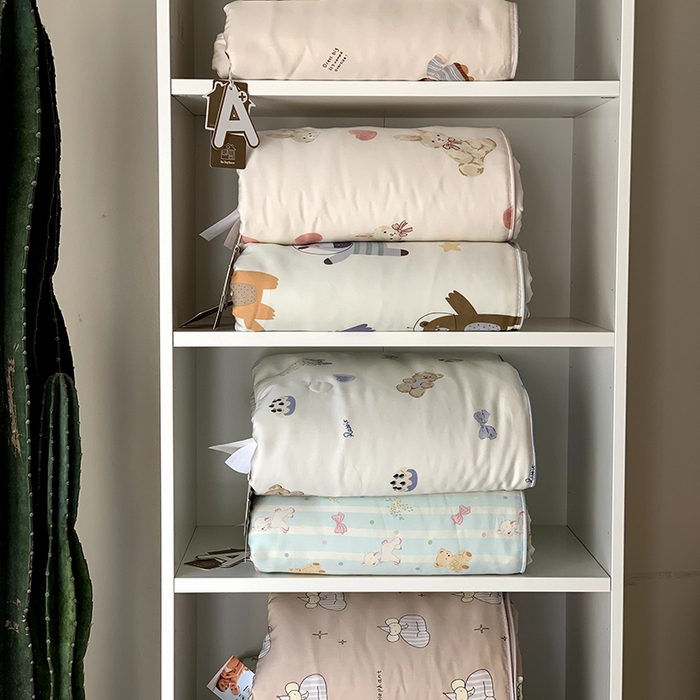 91家纺网 家纺一手货源 找家纺 汇庭 2025新款A类莱赛尔夏被系列 组合图仅供参考