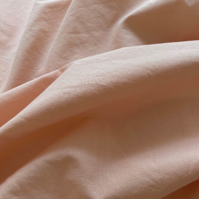 91家纺网 家纺一手货源 找家纺 瑞莱 2025新款全棉轻奢水洗棉贝壳绣四件套 粉玉