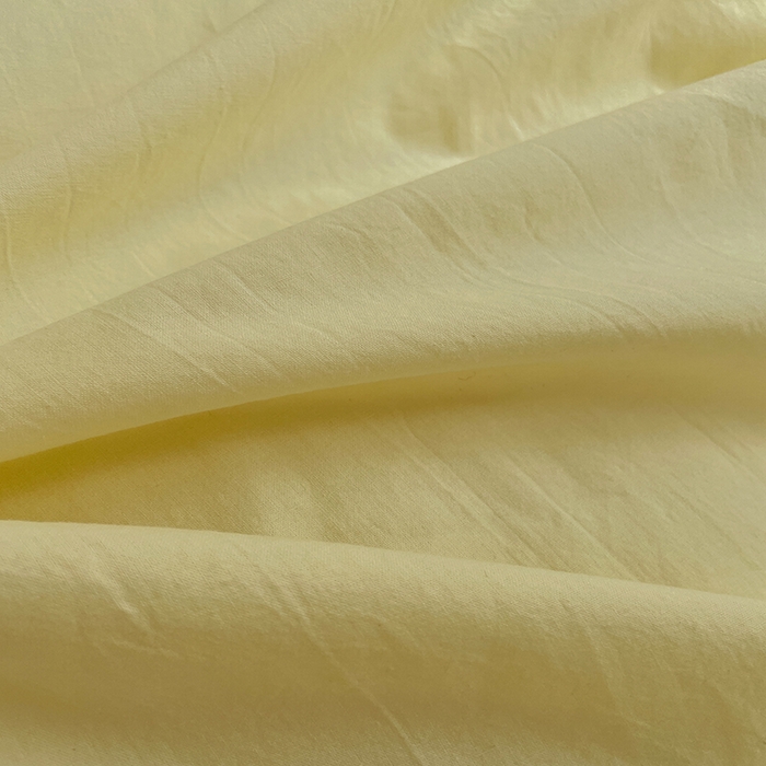 91家纺网 家纺一手货源 找家纺 瑞莱 2025新款全棉轻奢水洗棉贝壳绣四件套 米黄