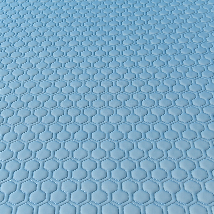 91家纺网 家纺一手货源 找家纺 畅畅家纺 2025新款夏季凉感丝唯美纯色凉席夏被夏凉被空调被四件套 唯美-海天蓝