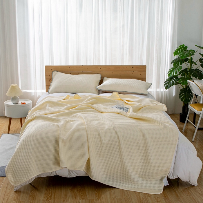 91家纺网 家纺一手货源 找家纺 （总）来菲毛毯 2025新款双面夏凉被子PE速冷凉感夏被夏凉被空调被可机洗水洗