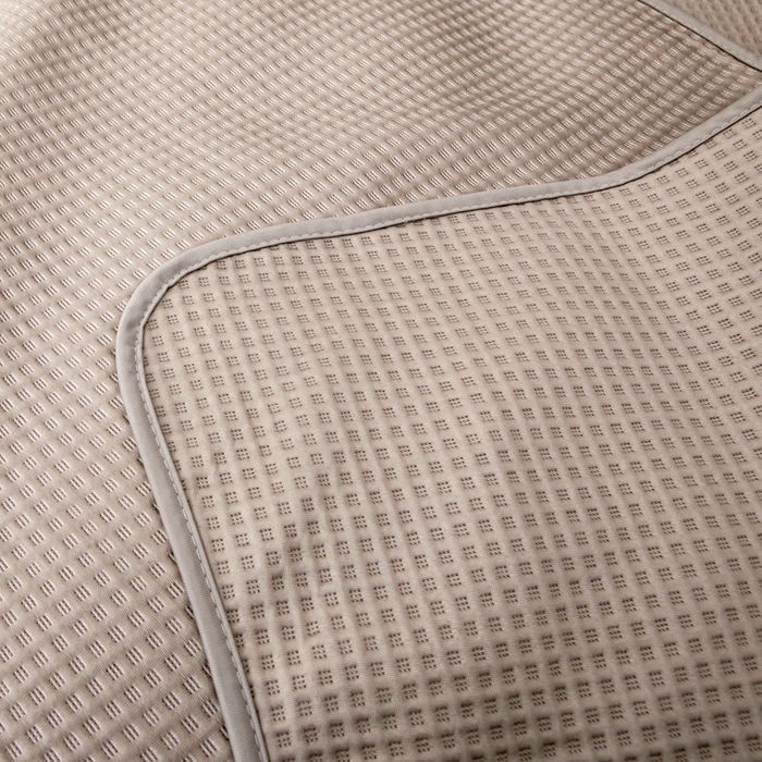 91家纺网 家纺一手货源 找家纺 来菲毛毯 2025新款双面夏凉被子PE速冷凉感夏被夏凉被空调被可机洗水洗 咖色