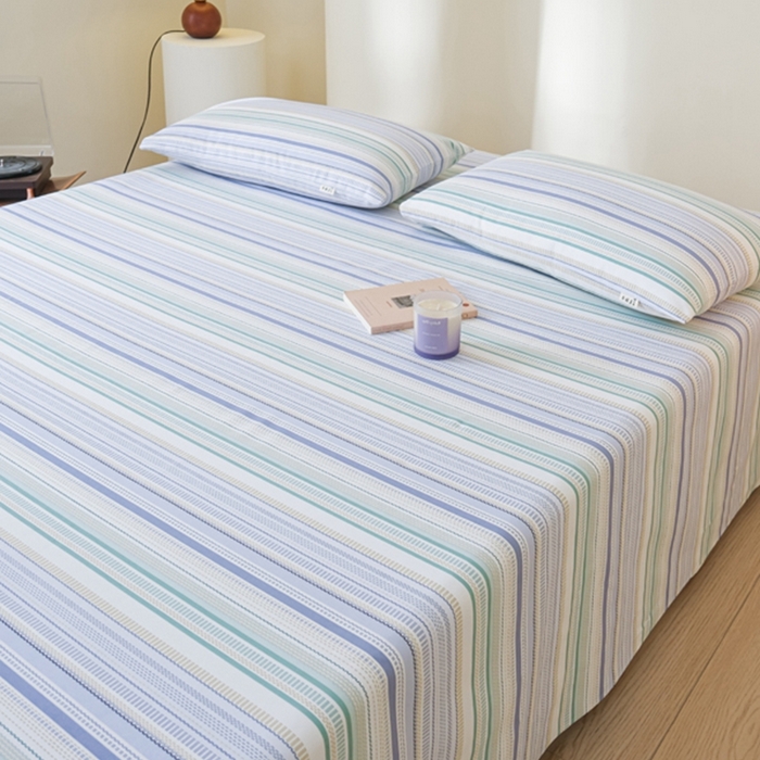 91家纺网 家纺一手货源 找家纺 慕绸家纺（原萌宝老粗布厂家） 2025直播爆款100%全棉加厚非遗老粗布 浮云拿铁