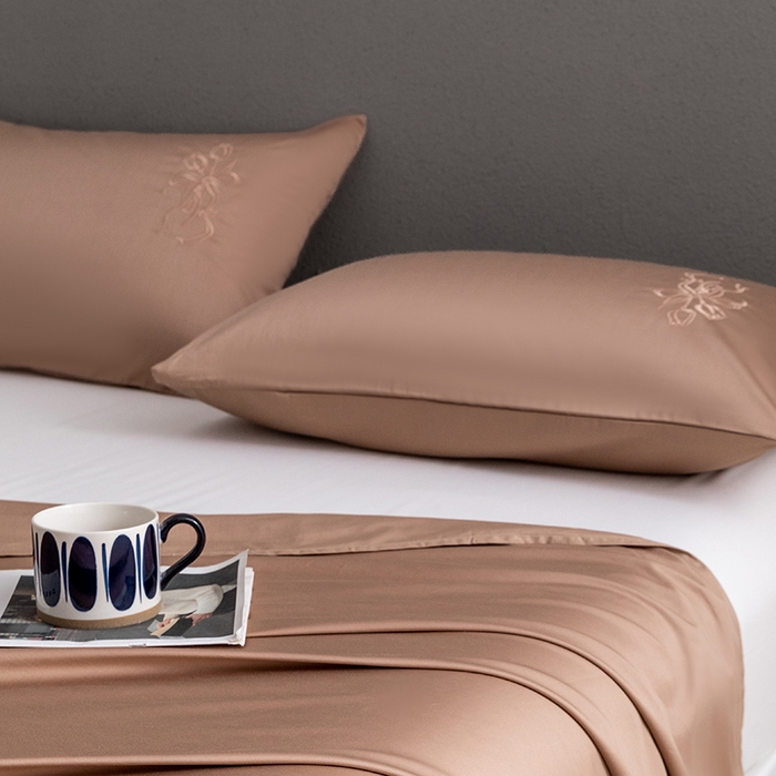 91家纺网 家纺一手货源 找家纺 （总）2025新款50S100支全棉四件套单品系列-单枕套