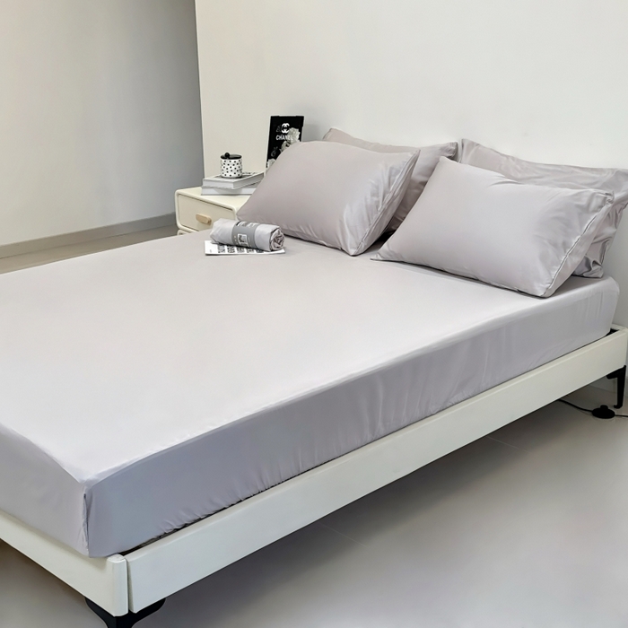 91家纺网 家纺一手货源 找家纺 （总）兜米家居 2025新款床笠A类水洗真丝床笠三件套