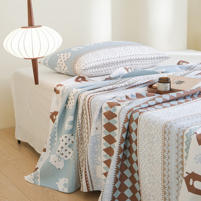 91家纺网 家纺一手货源 找家纺 慕绸家纺（原萌宝老粗布厂家） 2025直播爆款100%全棉加厚非遗老粗布 尤米