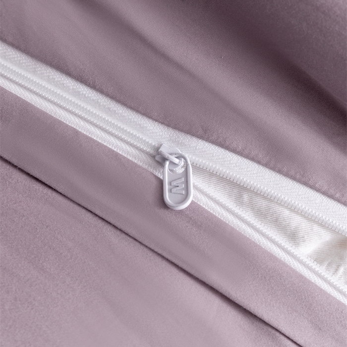 91家纺网 家纺一手货源 找家纺 2025新款50S100支全棉四件套单品系列-四件套 烟紫