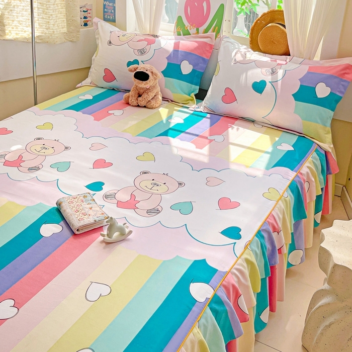 91家纺网 家纺一手货源 找家纺 艾橙 2025新款140克植物羊绒双边单床裙