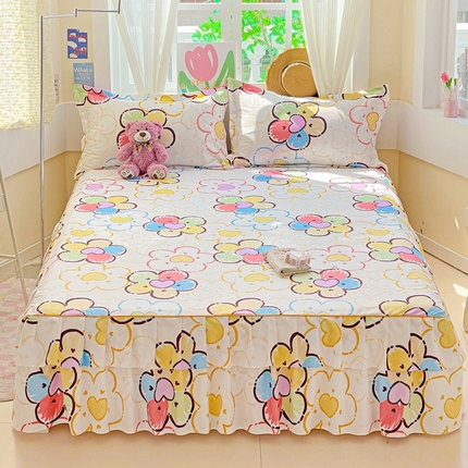 91家纺网 家纺一手货源 找家纺 （总）艾橙 2025新款140克植物羊绒双边单床裙