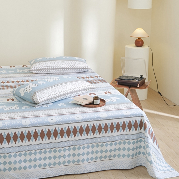 91家纺网 家纺一手货源 找家纺 慕绸家纺（原萌宝老粗布厂家） 2025直播爆款100%全棉加厚非遗老粗布 尤米