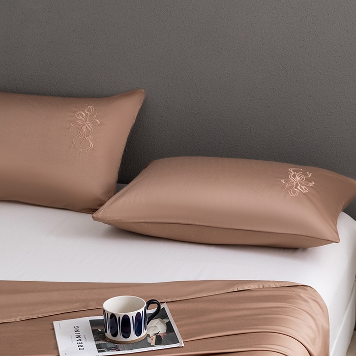 91家纺网 家纺一手货源 找家纺 （总）2025新款50S100支全棉四件套单品系列-单枕套