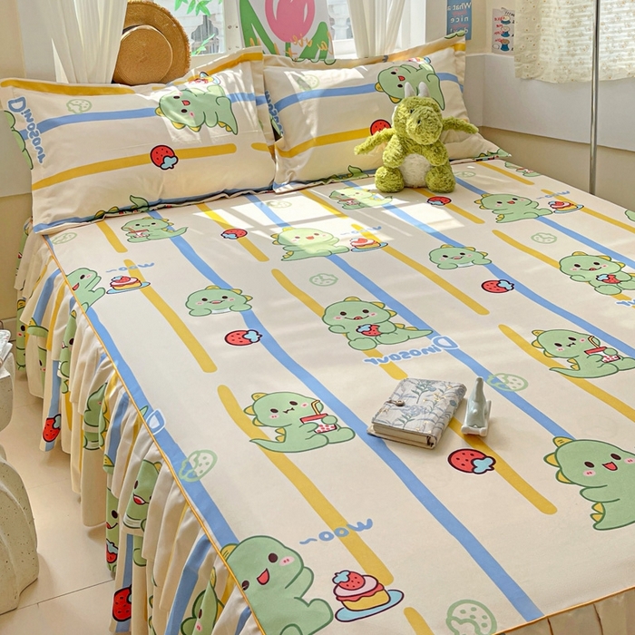 91家纺网 家纺一手货源 找家纺 艾橙 2025新款140克植物羊绒双边单床裙