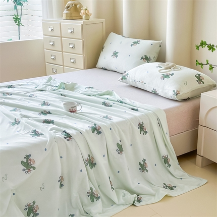 91家纺网 家纺一手货源 找家纺 青螺家纺 2025新款凉感丝艾草抗菌驱蚊夏凉被空调被3D时尚数码花卉卡通被子（支持质检） 飞行梦想家