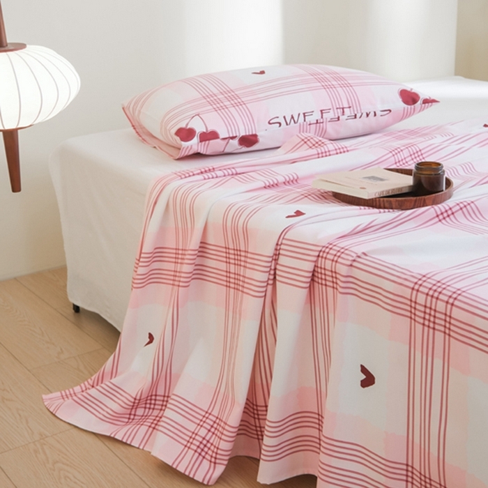 91家纺网 家纺一手货源 找家纺 慕绸家纺（原萌宝老粗布厂家） 2025直播爆款100%全棉加厚非遗老粗布 安格红