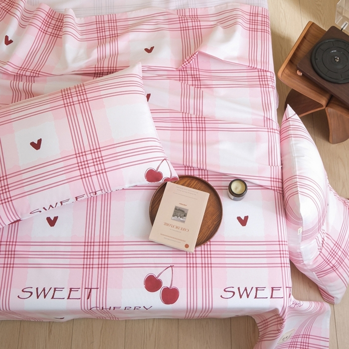 91家纺网 家纺一手货源 找家纺 慕绸家纺（原萌宝老粗布厂家） 2025直播爆款100%全棉加厚非遗老粗布 安格红