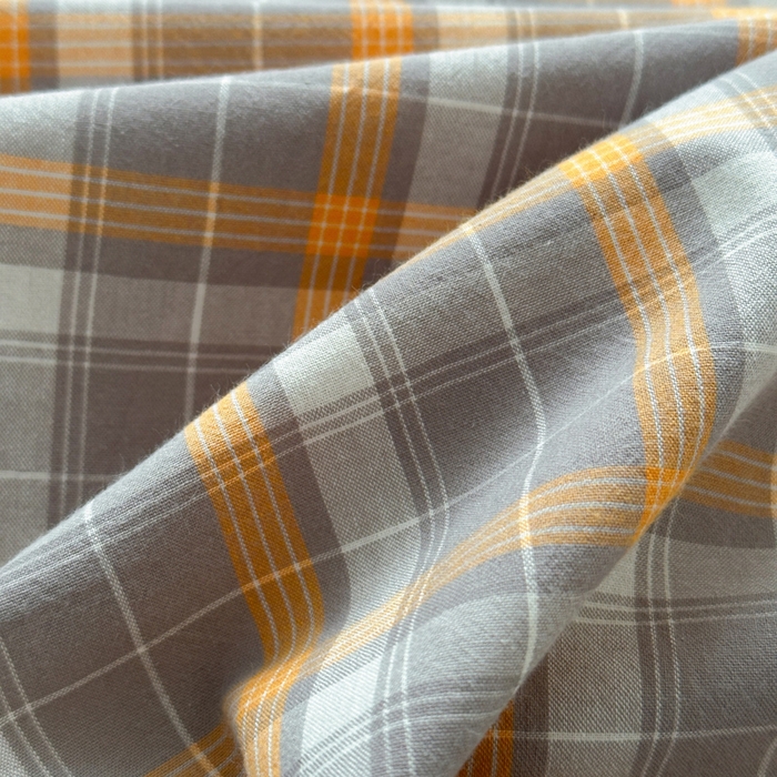 91家纺网 家纺一手货源 找家纺 2025新款水洗棉单床单 映像格灰