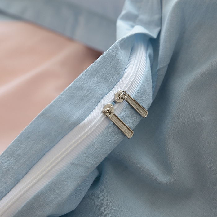 91家纺网 家纺一手货源 找家纺 木易家居 2025新款全棉色织水洗棉四件套 彩韵兰/可可生活