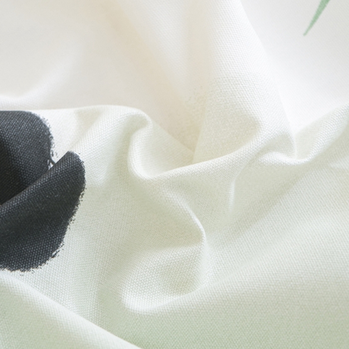 91家纺网 家纺一手货源 找家纺 慕绸家纺（原萌宝老粗布厂家） 2025直播爆款100%全棉加厚非遗老粗布 熊有成竹