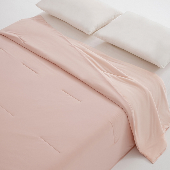 91家纺网 家纺一手货源 找家纺 兜米家居 2025新款亚朵同款夏季深睡被pro2夏凉被可机洗空调被透气被子 橘雾粉