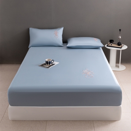 91家纺网 家纺一手货源 找家纺 （总）2025新款50S100支全棉四件套单品系列-单床笠