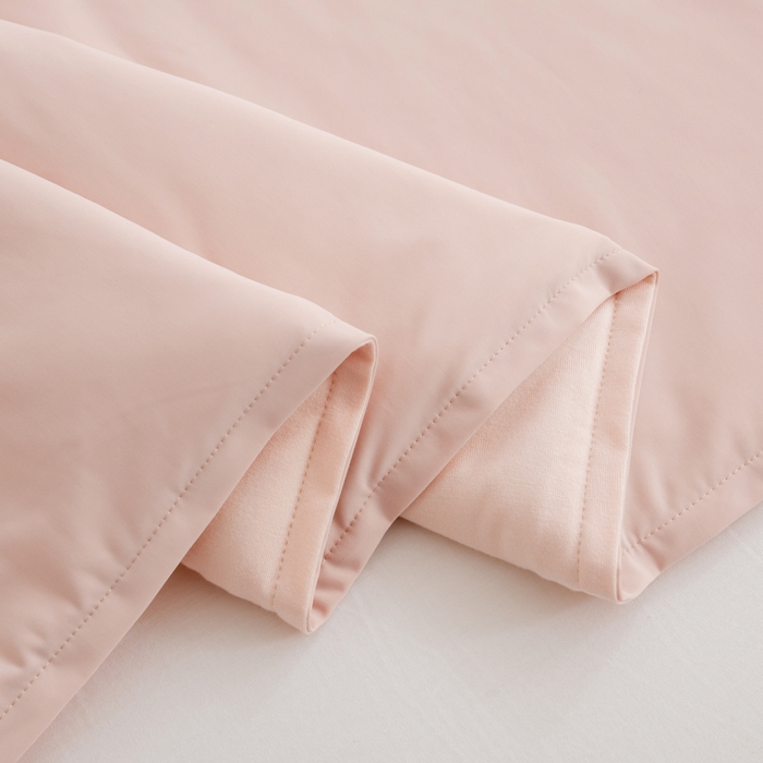 91家纺网 家纺一手货源 找家纺 兜米家居 2025新款亚朵同款夏季深睡被pro2夏凉被可机洗空调被透气被子 橘雾粉