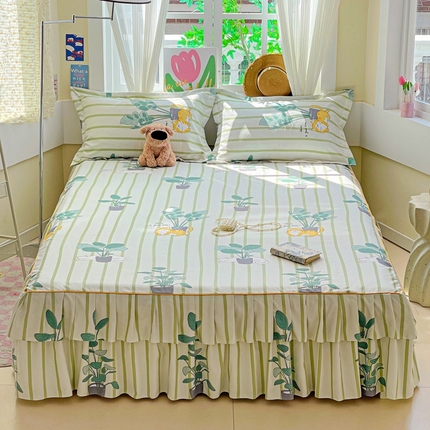 艾橙 2025新款140克植物羊绒双边单床裙