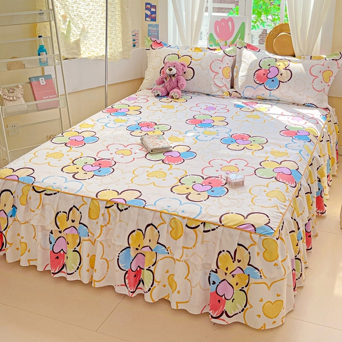 91家纺网 家纺一手货源 找家纺 艾橙 2025新款140克植物羊绒双边单床裙